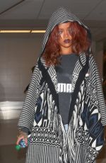 RIHANNA Arrives at LAX Airport in Los Angeles 04/29/2015