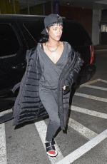 RIHANNA at Jimmy Kimmel Live in Hollywood