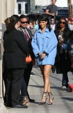 RIHANNA at Jimmy Kimmel Live in Hollywood