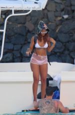 RIHANNA in Bikini at a Boat in Honolulu