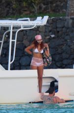 RIHANNA in Bikini at a Boat in Honolulu