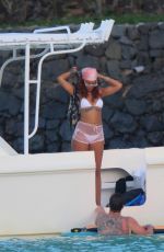 RIHANNA in Bikini at a Boat in Honolulu