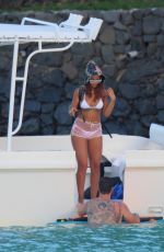 RIHANNA in Bikini at a Boat in Honolulu