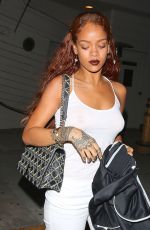 RIHANNA Night Out in Santa Monica