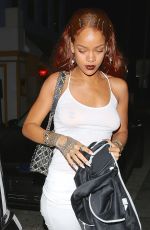 RIHANNA Night Out in Santa Monica