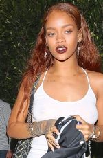 RIHANNA Night Out in Santa Monica