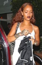 RIHANNA Night Out in Santa Monica