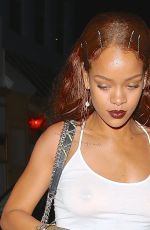 RIHANNA Night Out in Santa Monica