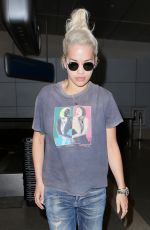 RITA ORA at LAX Airport in Los Angeles 04/23/2015