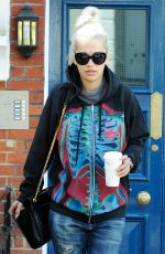RITA ORA Leaves Her Home in London 04/23/2015