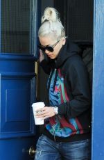 RITA ORA Leaves Her Home in London 04/23/2015