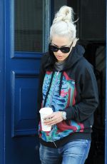 RITA ORA Leaves Her Home in London 04/23/2015