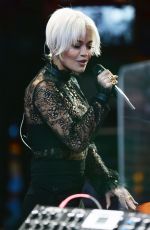 RITA ORA on the Set of Good Morning America in New York 04/20/2015