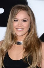 RONDA ROUSEY at Furious 7 Premiere in Hollywood