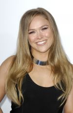 RONDA ROUSEY at Furious 7 Premiere in Hollywood