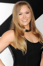 RONDA ROUSEY at Furious 7 Premiere in Hollywood