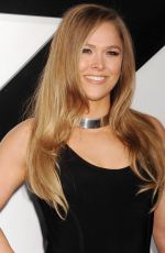 RONDA ROUSEY at Furious 7 Premiere in Hollywood