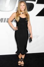 RONDA ROUSEY at Furious 7 Premiere in Hollywood