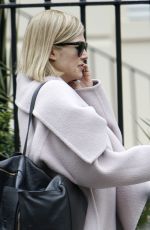ROSAMUND PIKE Out and About in London 04/27/2015