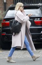 ROSAMUND PIKE Out and About in London 04/27/2015