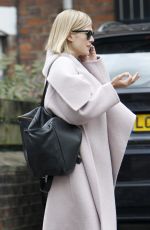 ROSAMUND PIKE Out and About in London 04/27/2015