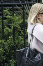 ROSAMUND PIKE Out and About in London 04/27/2015