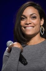ROSARIO DAWSON at Daredevil Q&A in Calgary