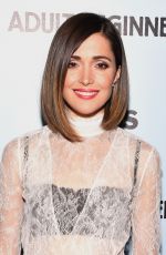 ROSE BYRNE at Adult Beginners Premiere in New York