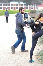ROSELYN SANCHEZ at Finds Her Park at Golden Gate National Recreation Area in San Francisco