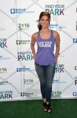 ROSELYN SANCHEZ at #findyourpark Centennial Launch in New York