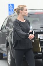 ROSIE HUNTINGTON-WHITELEY Leaves a Gym in West Hollywood 04/24/2015