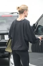 ROSIE HUNTINGTON-WHITELEY Leaves a Gym in West Hollywood 04/24/2015