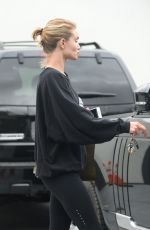 ROSIE HUNTINGTON-WHITELEY Leaves a Gym in West Hollywood 04/24/2015