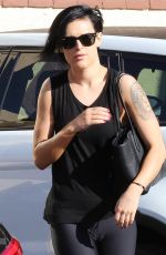 RUMER WILLIS Arrives at Dancing with the Stars Rehearsals in Hollywood