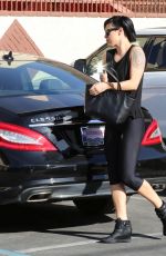 RUMER WILLIS Arrives at Dancing with the Stars Rehearsals in Hollywood