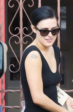 RUMER WILLIS Arrives at Dancing with the Stars Rehersal in Hollywood 04/29/2015