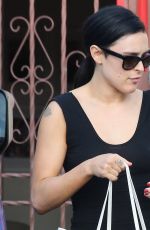 RUMER WILLIS Arrives at Dancing with the Stars Rehersal in Hollywood 04/29/2015