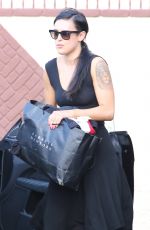 RUMER WILLIS Arrives at Dancing with the Stars Rehersal in Hollywood 04/29/2015