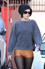RUMER WILLIS Leaves DWTS Rehearsals in Hollywood