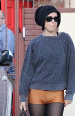 RUMER WILLIS Leaves DWTS Rehearsals in Hollywood