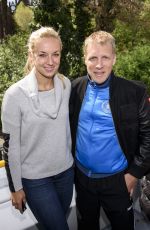 SABINE LISICKI at UEFA Champions League Trophy Tour in Berlin