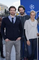 SABINE LISICKI at UEFA Champions League Trophy Tour in Berlin