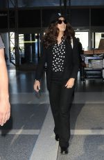 SALMA HAYEK at Los Angeles International Airport 04/18/2015