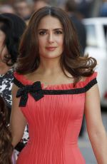 SALMA HAYEK at Woman Magazine Awards in Madrid