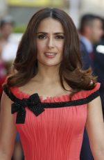 SALMA HAYEK at Woman Magazine Awards in Madrid