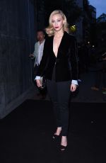 SARAH GADON at Giorgio Armani 40th Anniversary Boutique Cocktail Reception in Milan