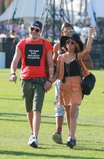 SARAH HYLAND at 2015 Coachella Music Festival, Day 1