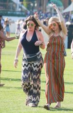 SARAH HYLAND at 2015 Coachella Music Festival, Day 1