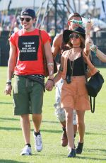 SARAH HYLAND at 2015 Coachella Music Festival, Day 1