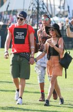 SARAH HYLAND at 2015 Coachella Music Festival, Day 1